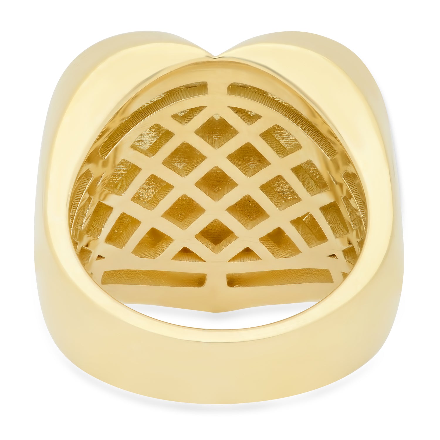 Ruby Heart Surface Ring