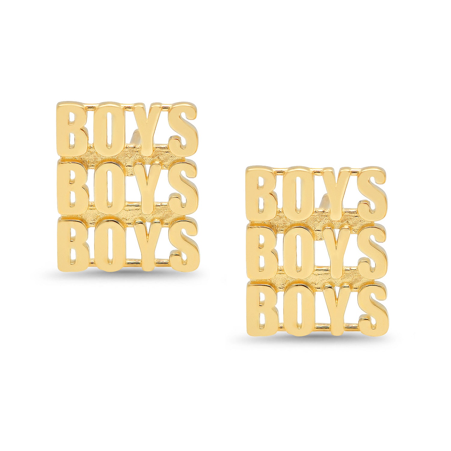 "BOYS BOYS BOYS" Triple Word Stud (single)