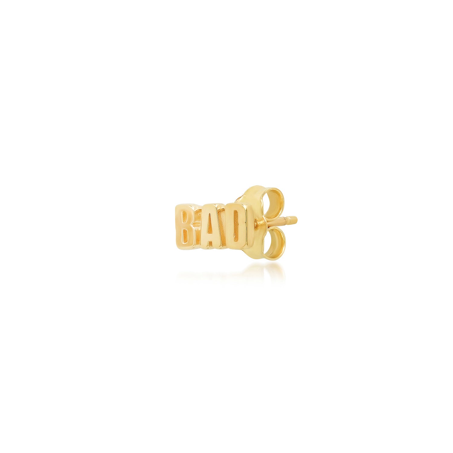 "BAD" Stud Earrings (single)