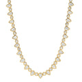 DIAMOND PEAR DROP NECKLACE