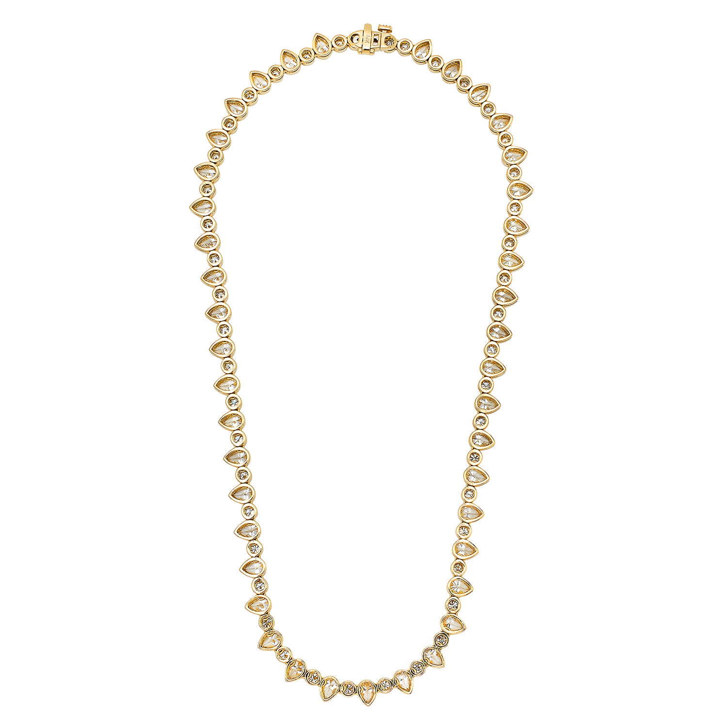 DIAMOND PEAR DROP NECKLACE