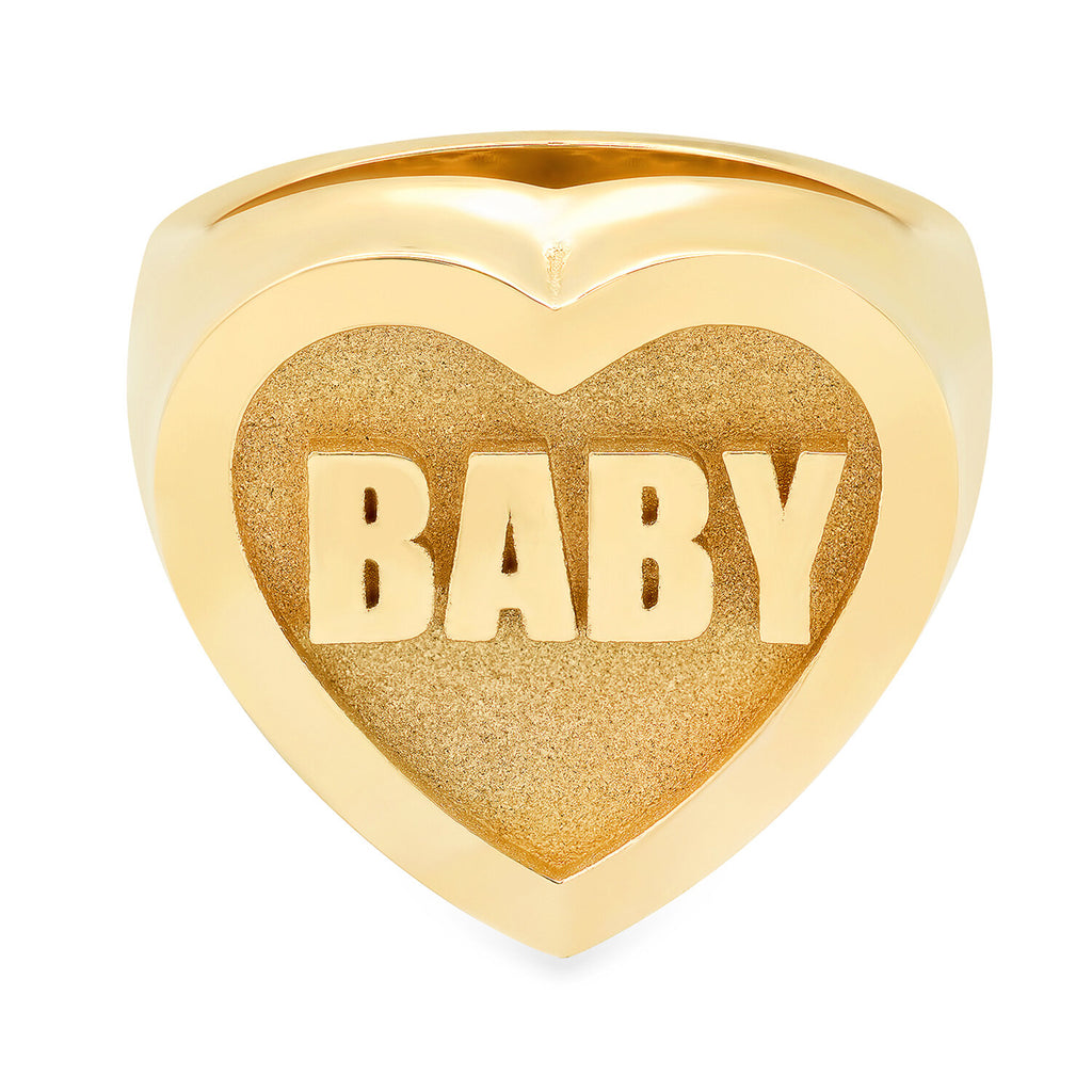 BABY HEART RING