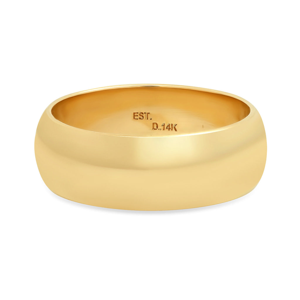 Solid Gold Pinky Ring