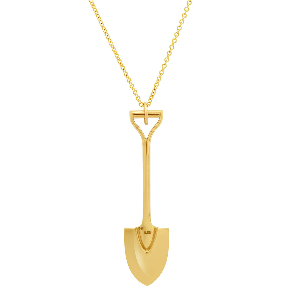 "I DIG YOU" SHOVEL NECKLACE