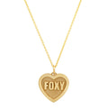 "FOXY" HEART NECKLACE