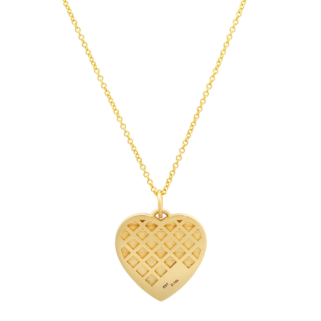 "FOXY" HEART NECKLACE