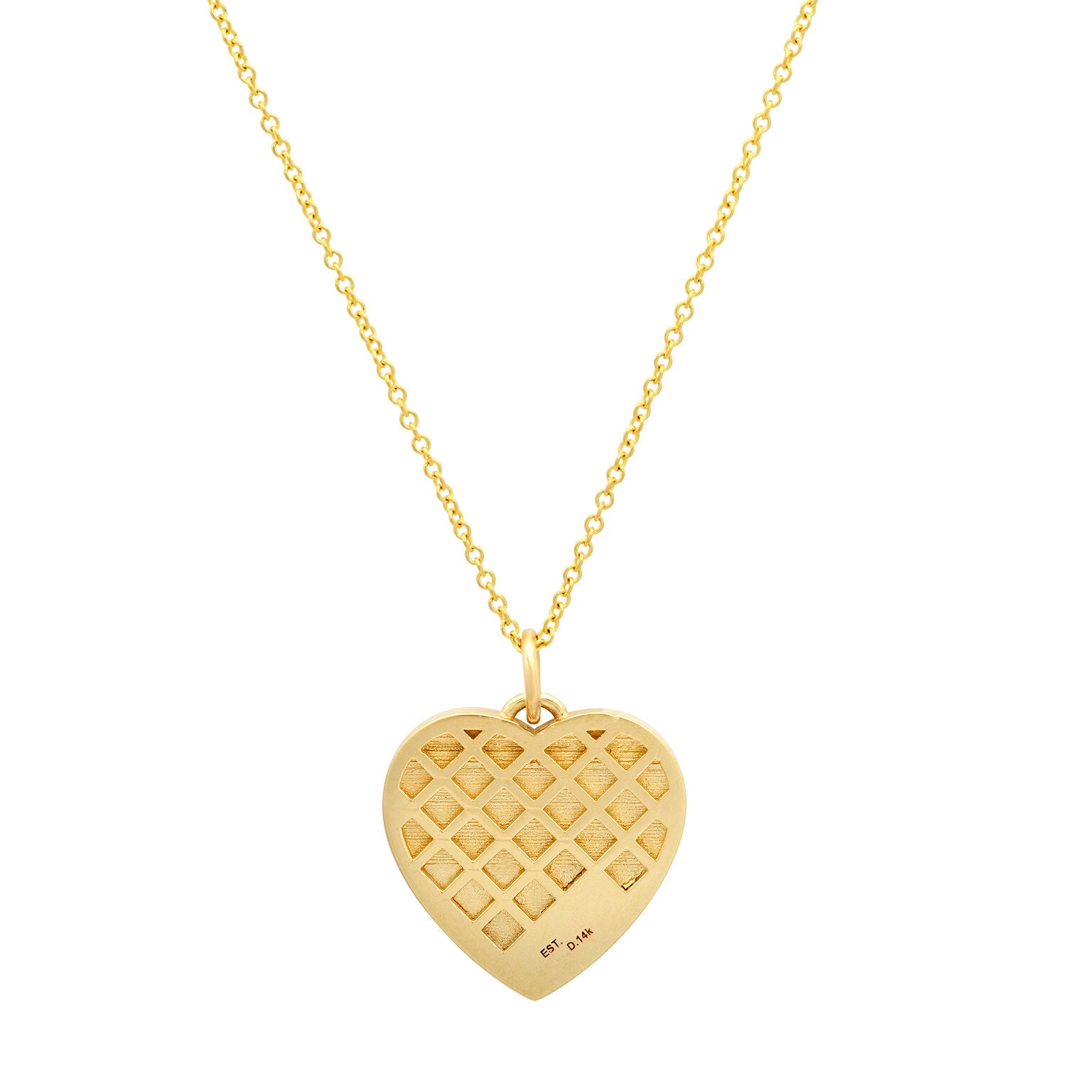 "FOXY" HEART NECKLACE