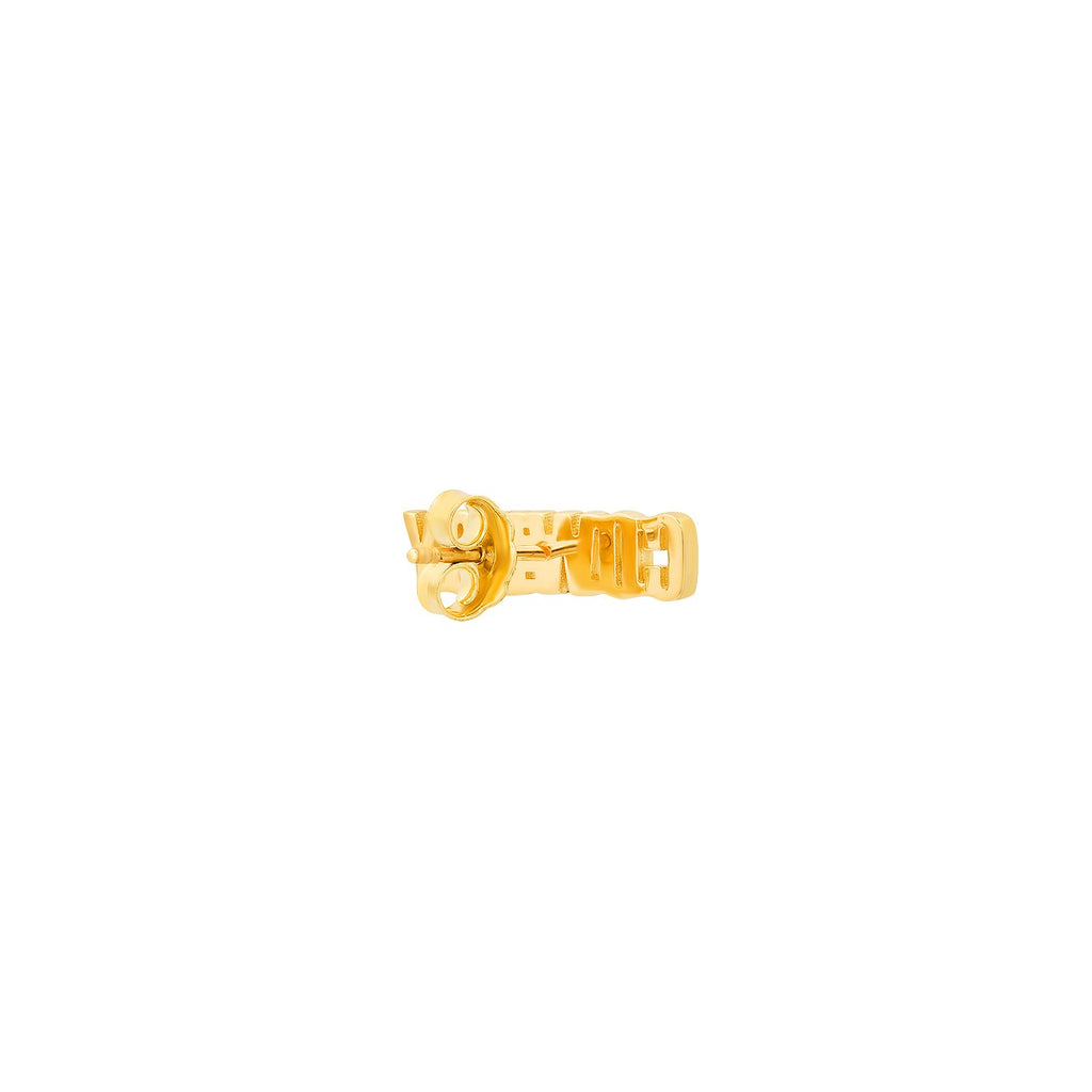 "COWBOY" STUD EARRING