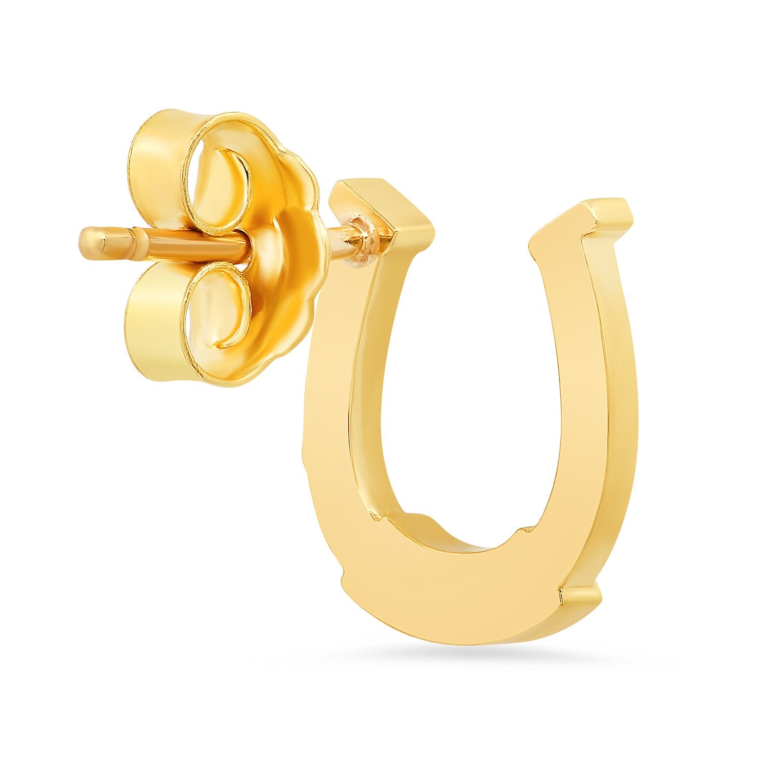 Mini Horseshoe Stud Earrings