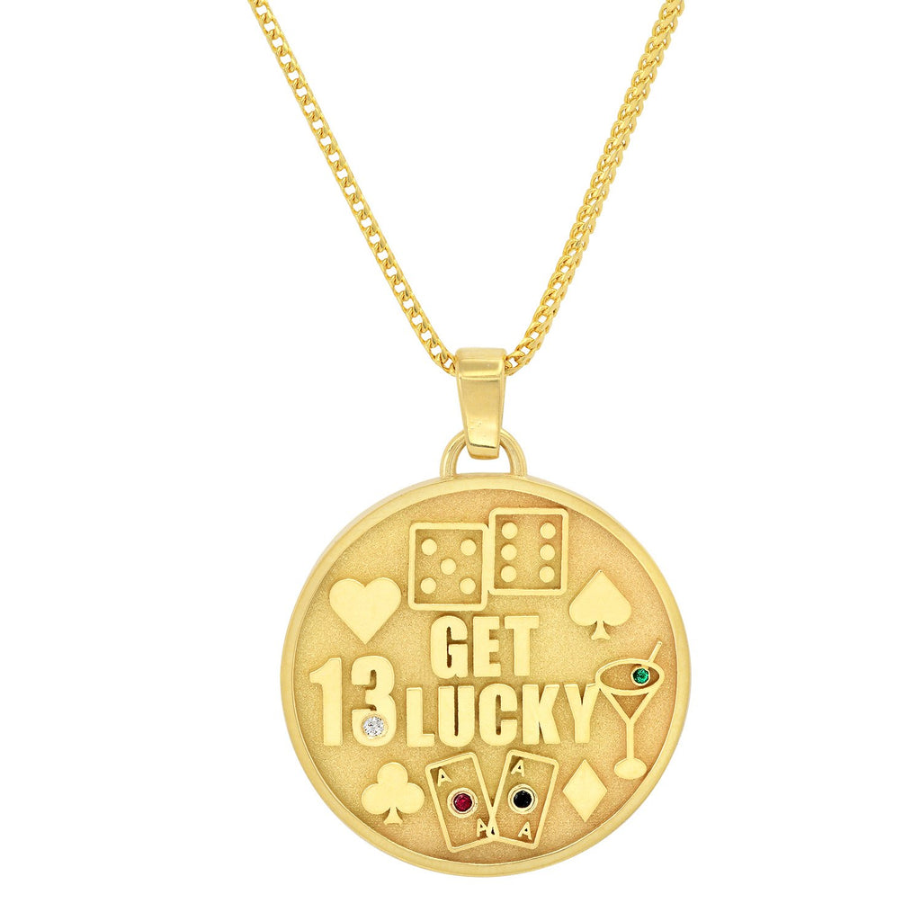 GET LUCKY PENDANT NECKLACE