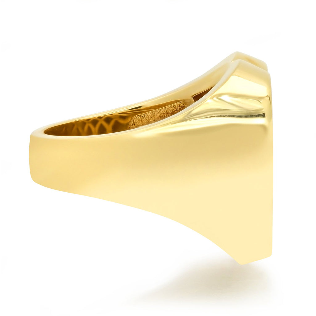 Leopard Pave Heart Ring