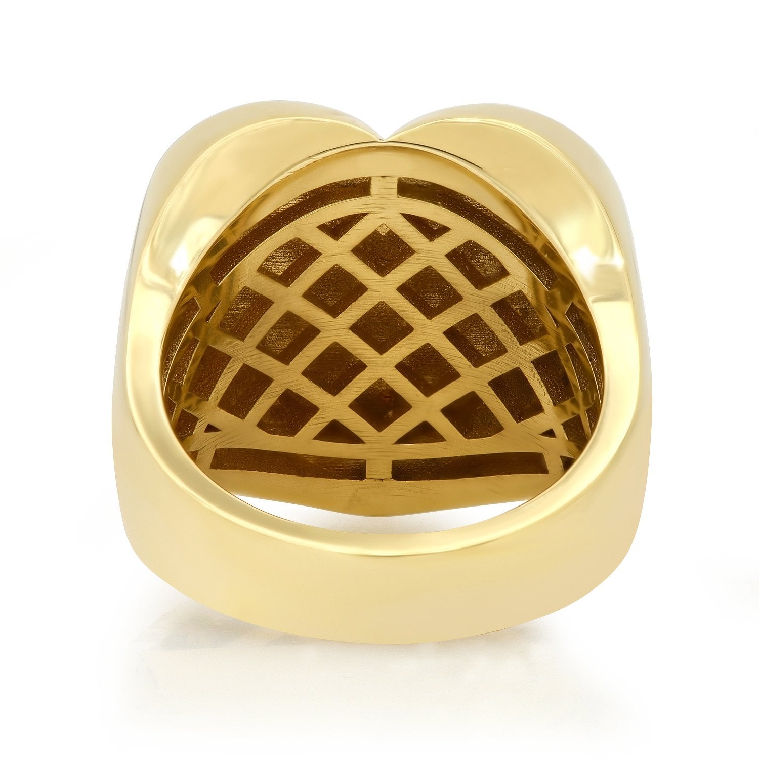 Leopard Pave Heart Ring