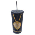 Diamond Heart Tumbler