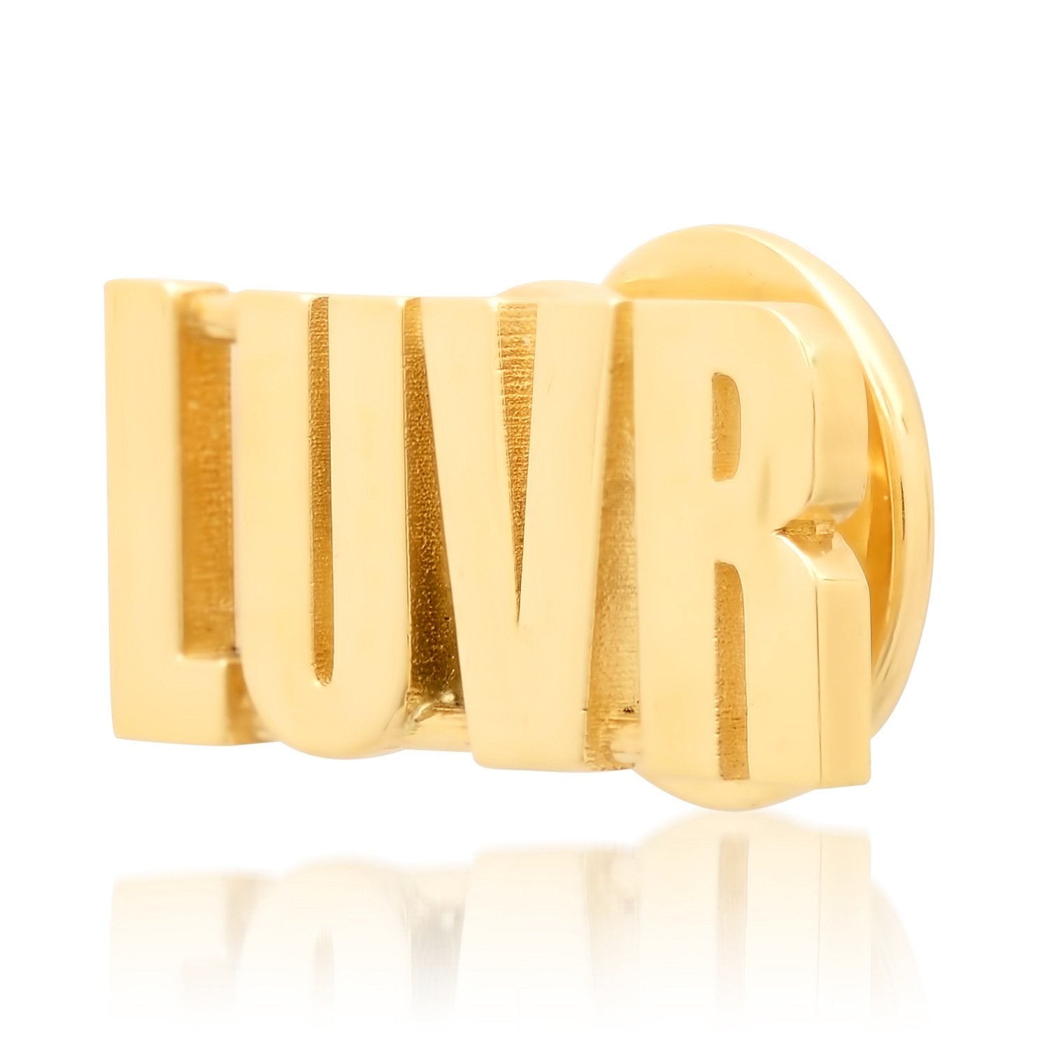 LUVR Gold CROC Charm