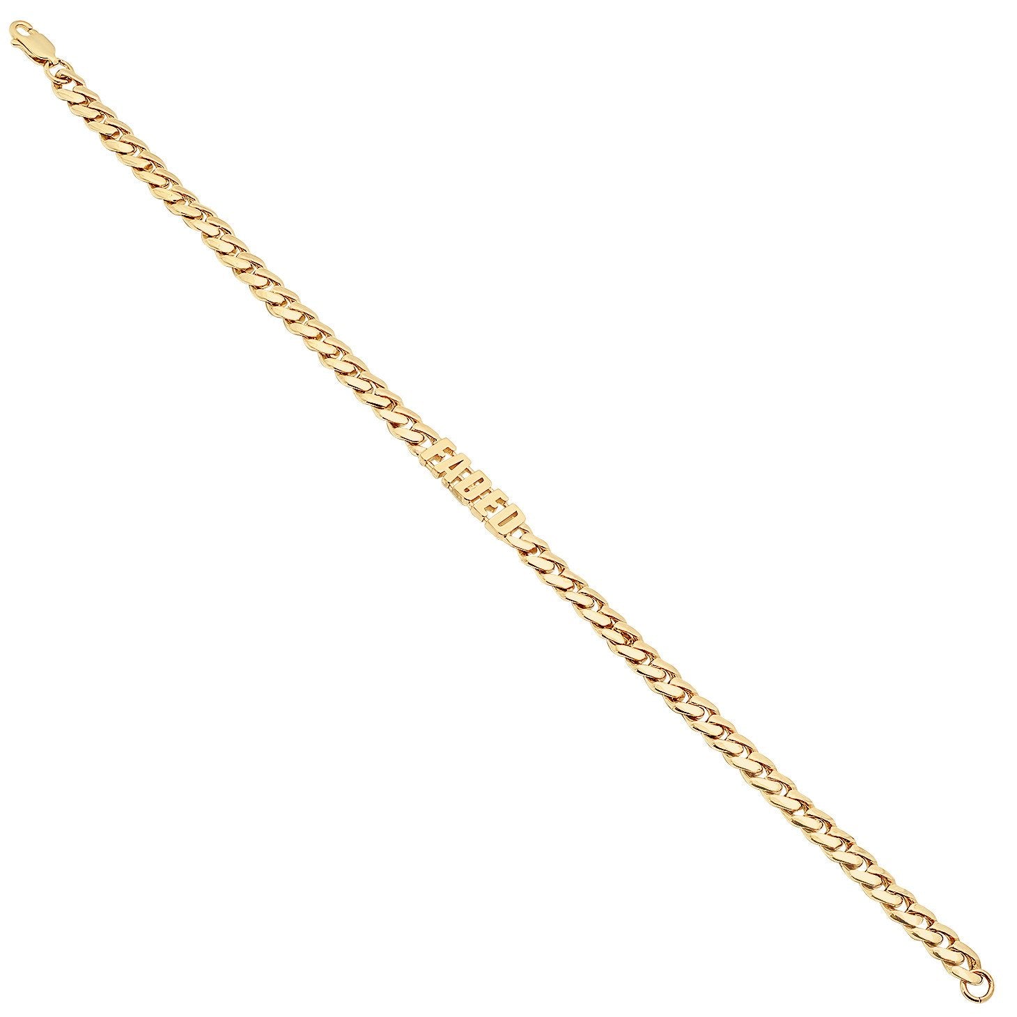 MENS "FADED" CUBAN BRACELET