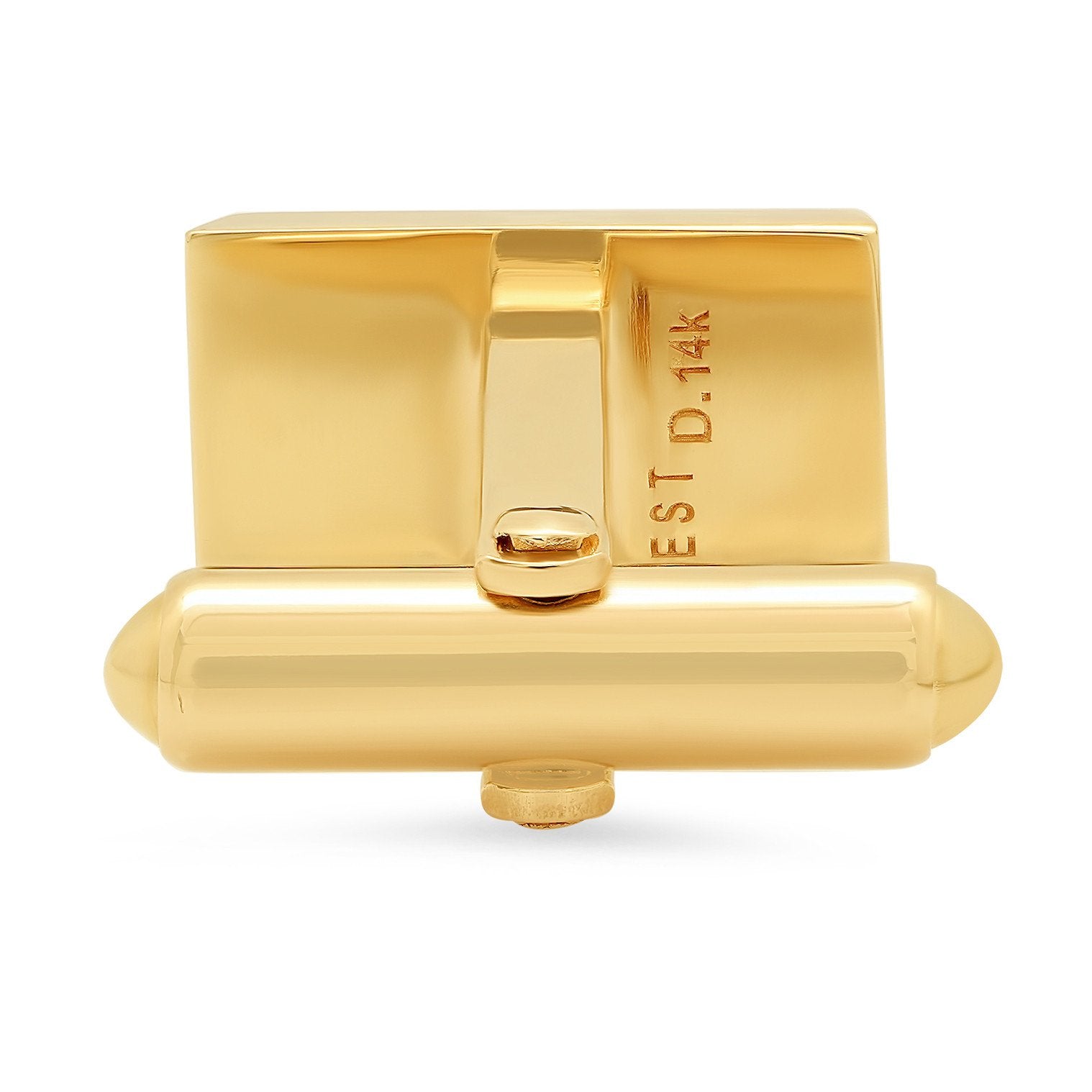 Men's Gold Bar Cuff Links