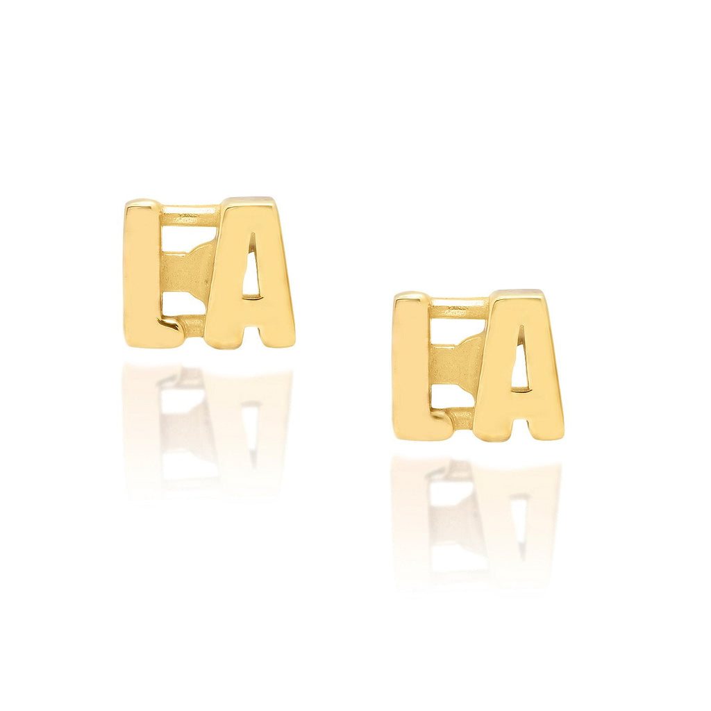 "LA" Stud Earring