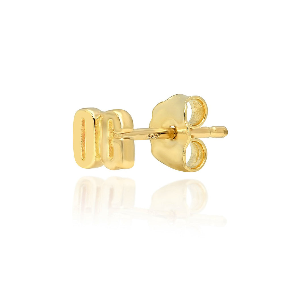 "OG" STUD EARRING