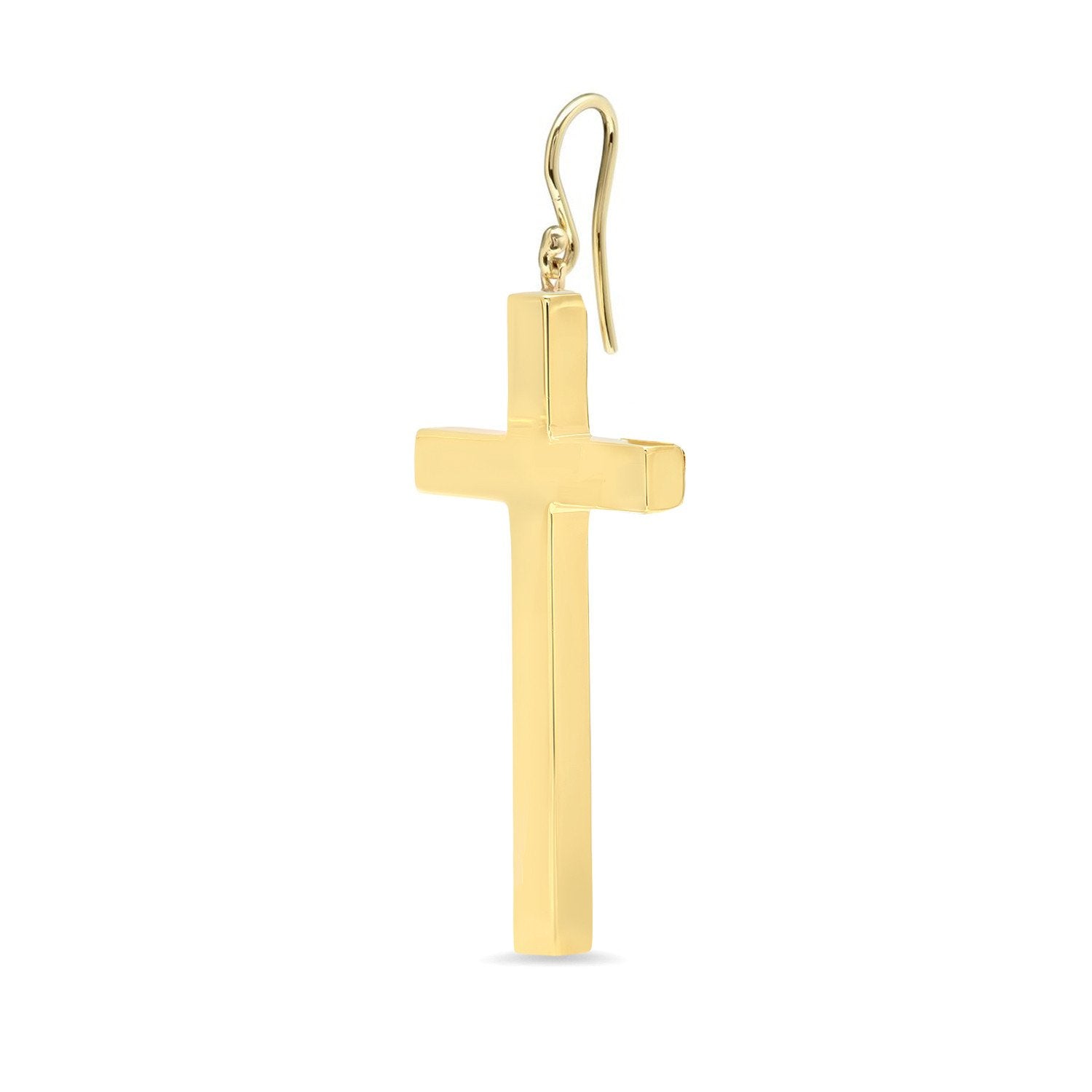 Mini Cross Dangle Earrings (Single)