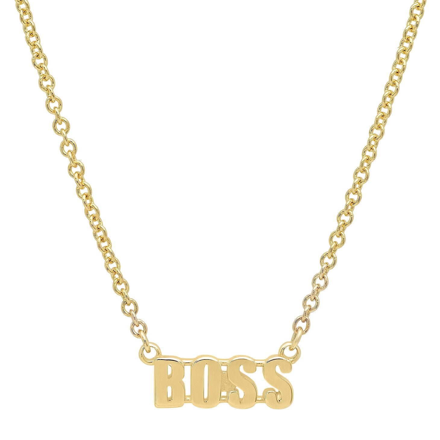"Boss" Necklace
