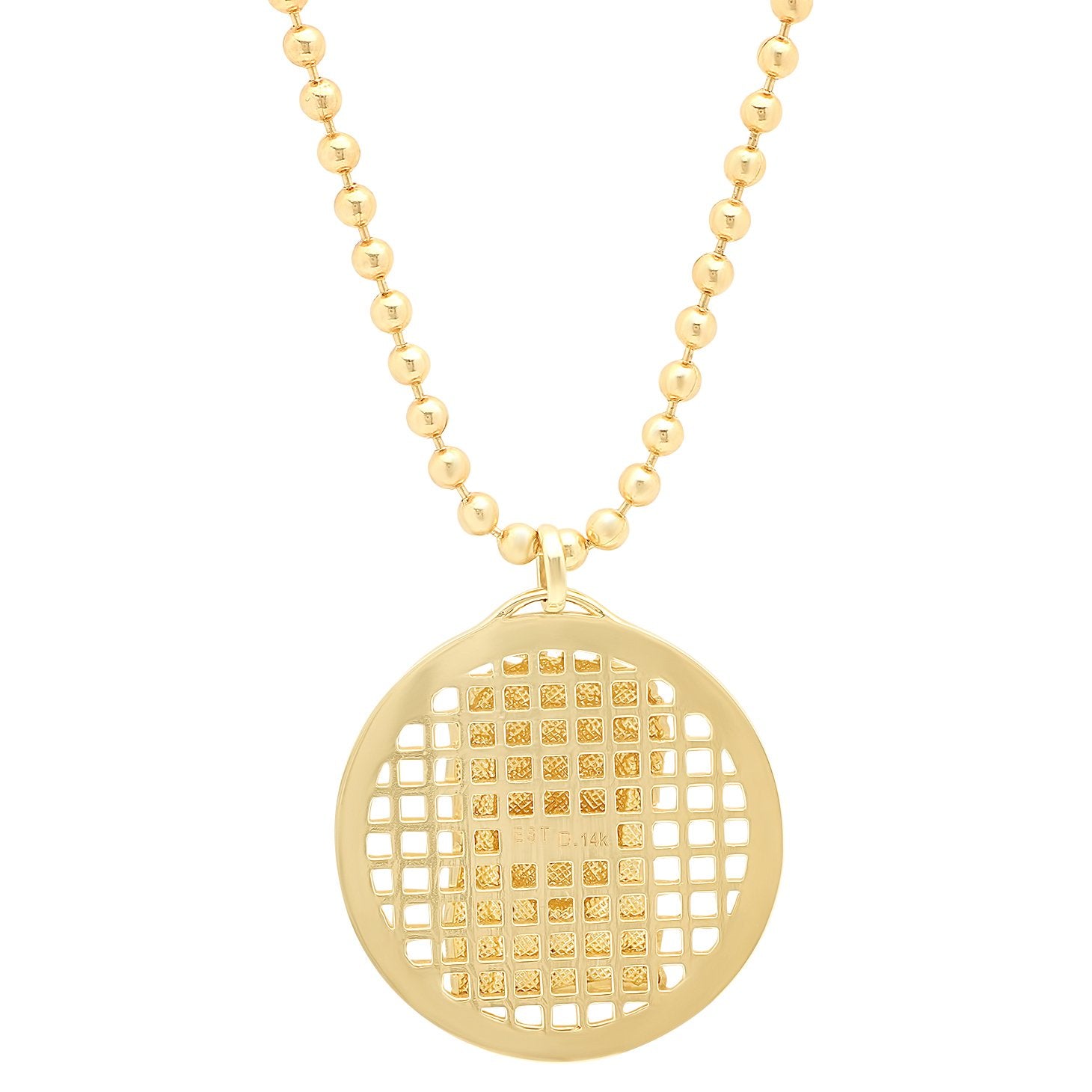 Jesus Piece Pendant Necklace