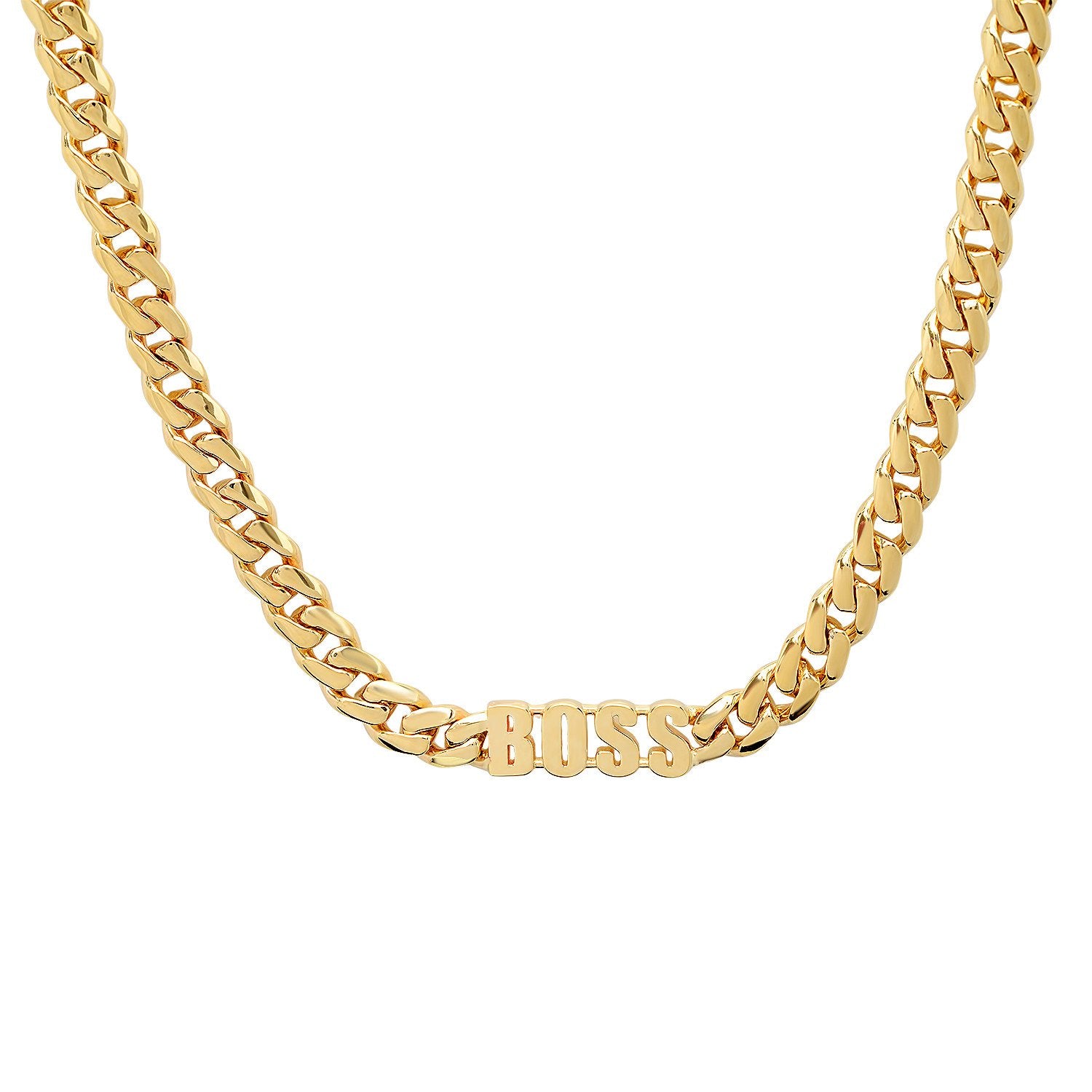 Boss Necklace, Heavy Chain
