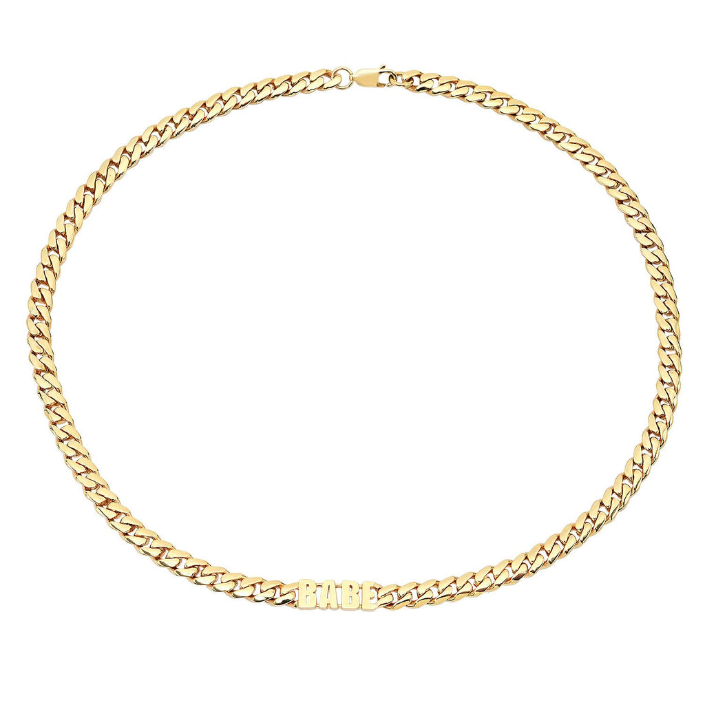 "BABE" CUBAN CHOKER