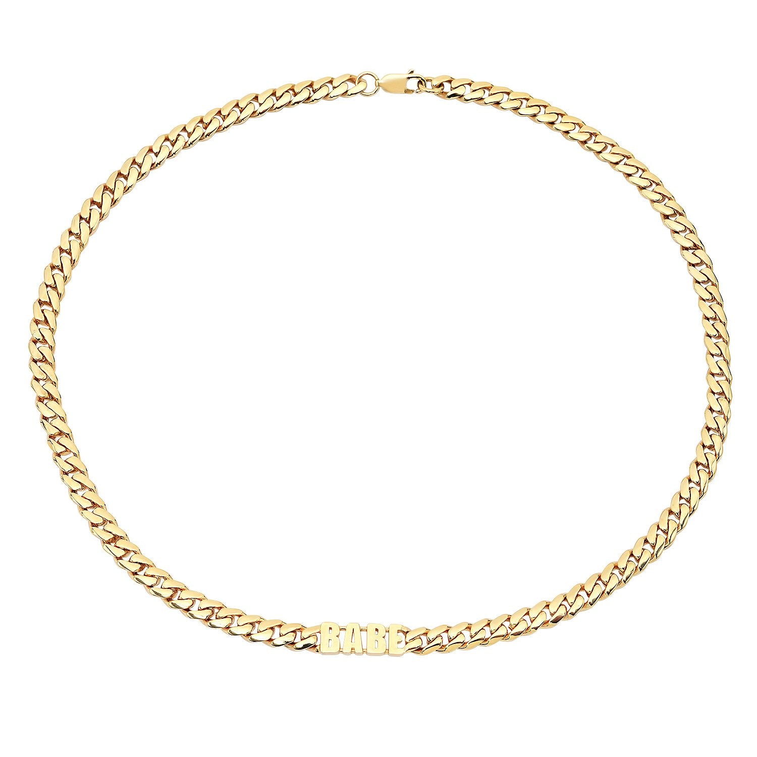 "BABE" CUBAN CHOKER