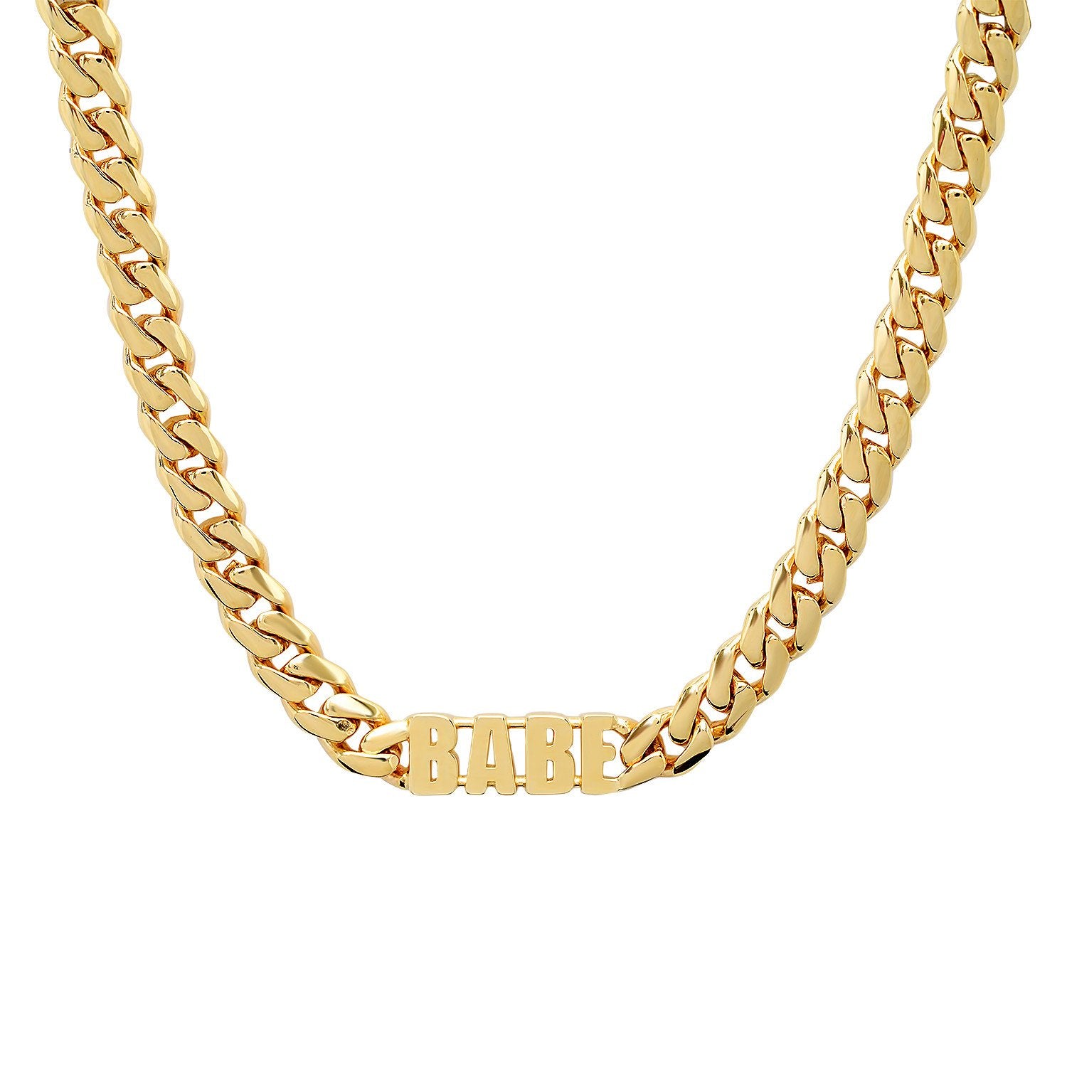 Babe Necklace, Heavy Chain