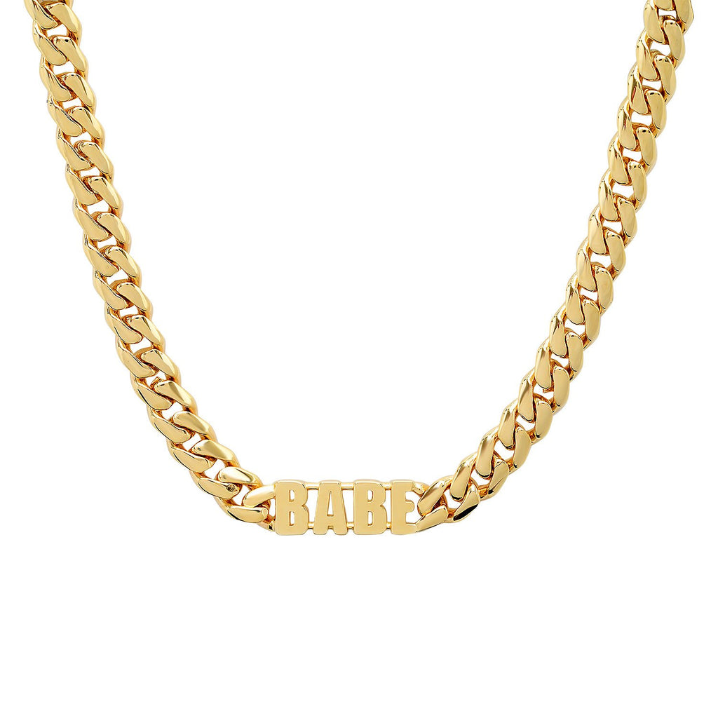 "BABE" CUBAN CHOKER