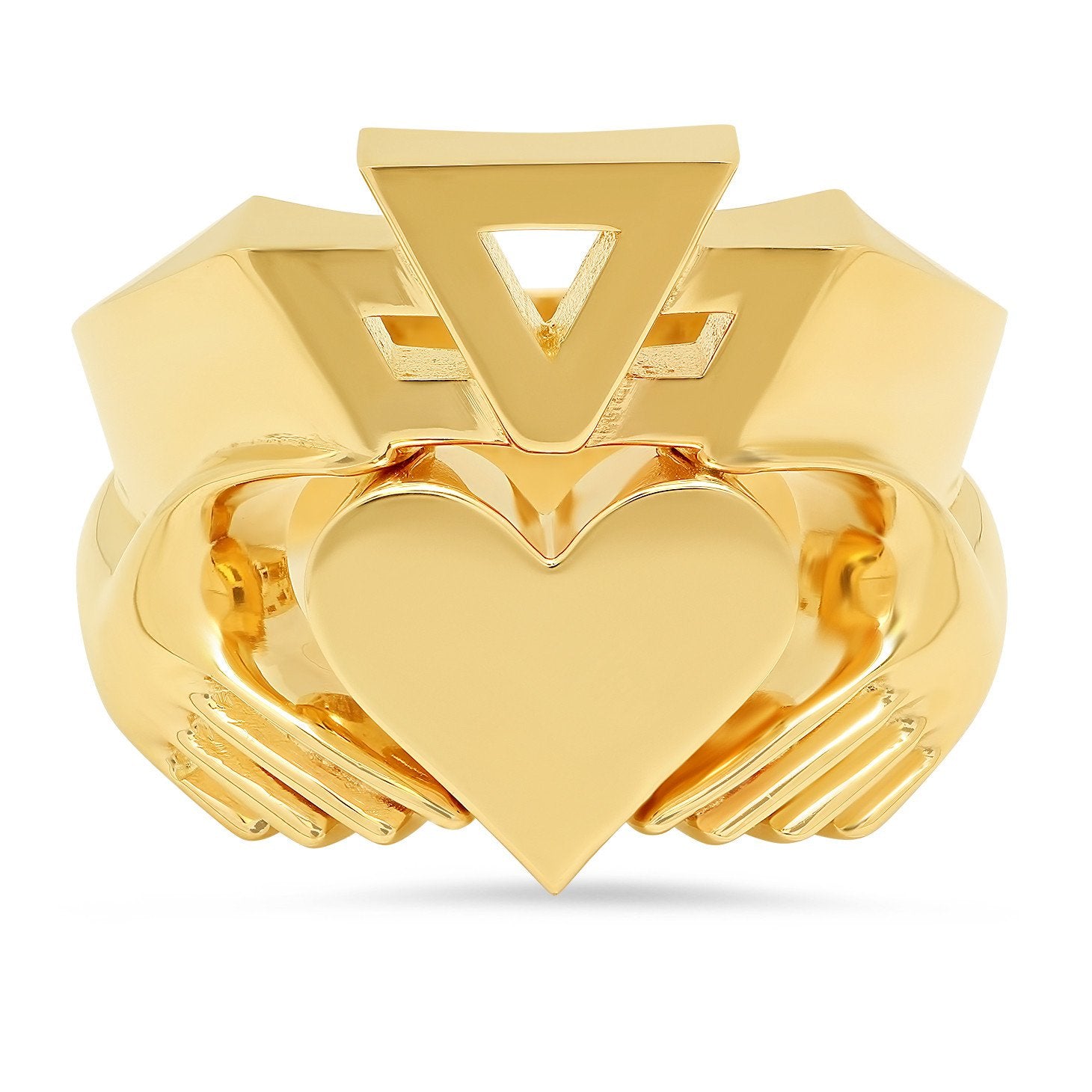 MENS CLADDAGH RING