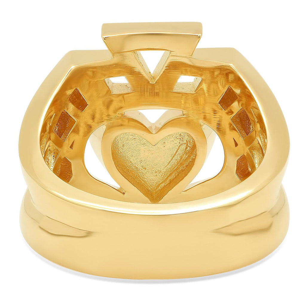 MENS CLADDAGH RING