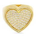 HEART SURFACE RING