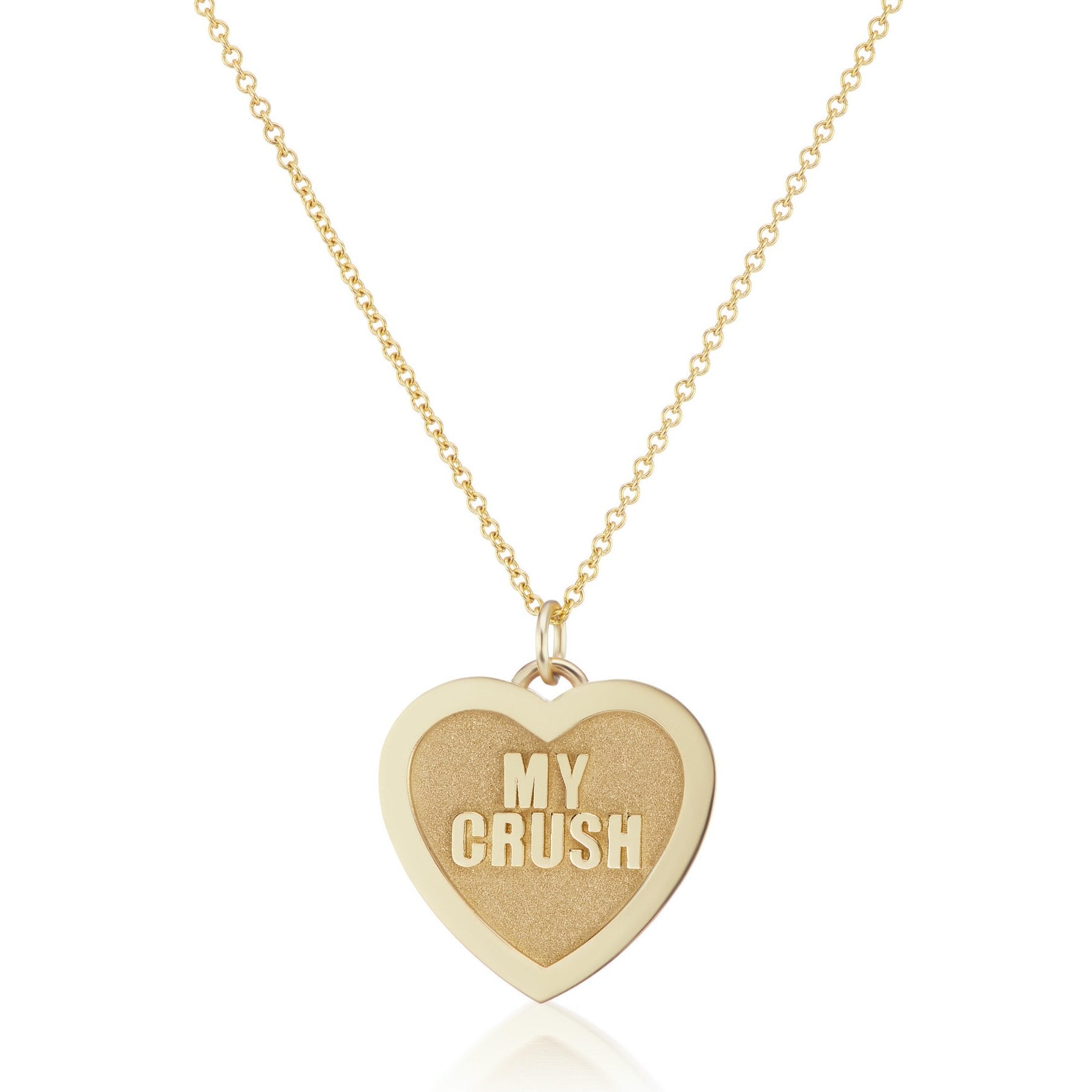 My Crush Heart Pendant Necklace